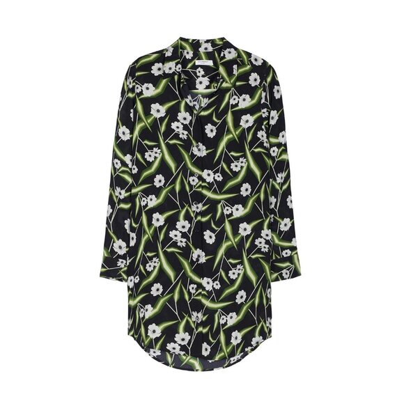 Equipment Brett Silk Shirtdress Eclipse Floral Multi Size Medium NEW NWT - Picture 4 of 10